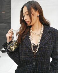 大政絢が“CHANELコーデ”のオフショットを披露！「美しすぎる」「いい笑顔!!」とファン大絶賛！