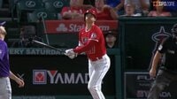 大谷翔平 第3打席は特大の第36号2ランホームラン