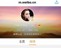 ざわちん『中国最大のSNSである Weibo(微博)ブログスタート!』