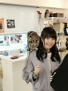 声優 竹達彩奈 フクロウカフェ初体験 撮影時のエピソード明かす ニュース Abema Times