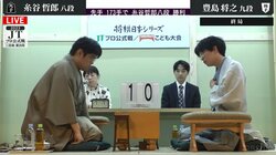糸谷哲郎八段が4強入り 豊島将之九段との大熱戦を制する／将棋・JT杯