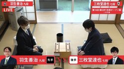 羽生善治九段VS三枚堂達也七段 本戦へ“ラスト1枠”をかけた戦いを制するのはどっちだ／将棋・朝日杯