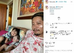 黒木啓司さん、子どもたちとの“3ショット”を公開 「可愛いの大渋滞」「今日もイケメン」の声