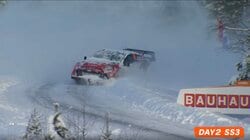 「なんというセーブだ！」世界ラリー、雪の中に突っ込むも驚異の生還 あわや大惨事の“強行突破”にSNS騒然