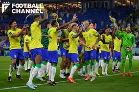 ブラジル代表が圧巻、W杯2試合連続の被枠内シュート0本！　最強カナリア軍団、守備も鉄壁