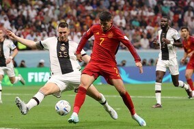 「完全にワールドクラス」ドイツ相手に決めた途中出場モラタの先制弾に反響！「スーパーサブすぎる」【W杯E組】