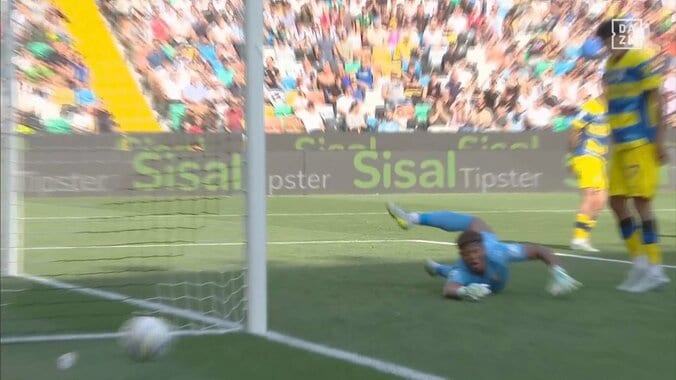 アディショナルタイムにスーパーセーブを見せた