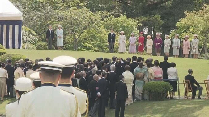 【春の園遊会】愛子さま 光に映える淡いラベンダーの装い　耳元にはパール輝く　引退表明の｢りくりゅう｣ペア、野沢雅子さんらと笑顔でご懇談【写真特集】 3枚目