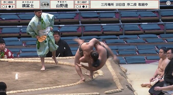 大相撲で「何だ今のパワースラムみたいなのはw」16歳小兵の逆転劇が話題 見事すぎる完成度に館内どよめき 5枚目