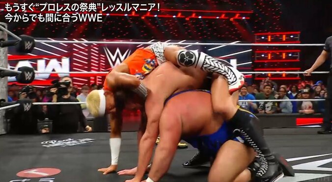 グンターに飛び掛かる戸澤