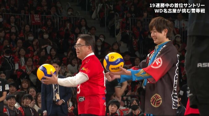 愛知県の大村秀章知事と、アイドルグループ「BOYS AND MEN」のメンバーが登場