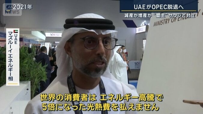 UAE　マズルーイエネルギー相