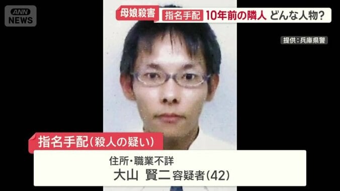 大山賢二容疑者