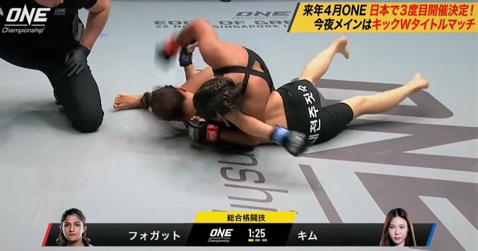 MMAに肩出し“シースルー”で登場の韓国人ファイター、レスリング・インド代表にパウンド“フルボッコ”負け 2枚目