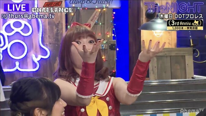 元SKE48・佐藤聖羅の胸をアナウンサーと東京女子レスラーが鷲掴み「本物です！」 2枚目