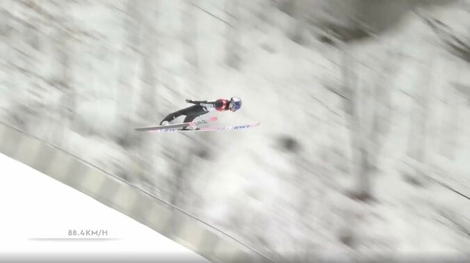 「なんというジャンプだ！」日本人五輪王者が母国で衝撃“136.5M” 確信した世界一「このまま下まで飛んでくるんだろうな」 4枚目