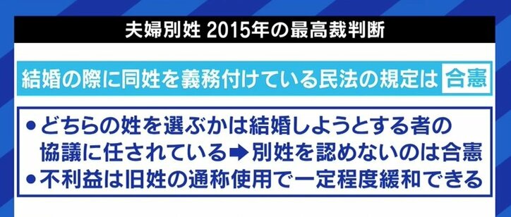 「選択的夫婦別姓の方が憲法にストレートに適合すると思う」最高裁の判断を受け、弁護団の事務局長を務める野口敏彦弁護士