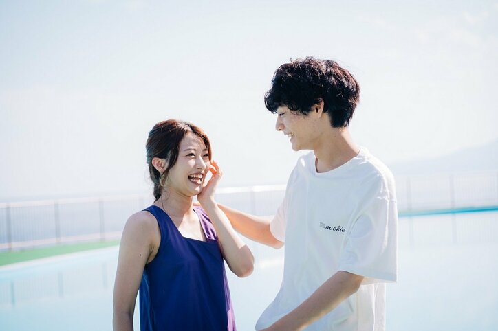 カップル成立して初めての夜…ベッドの中でキスを賭けたゲーム『ドラ恋～Kissing the tears away～』