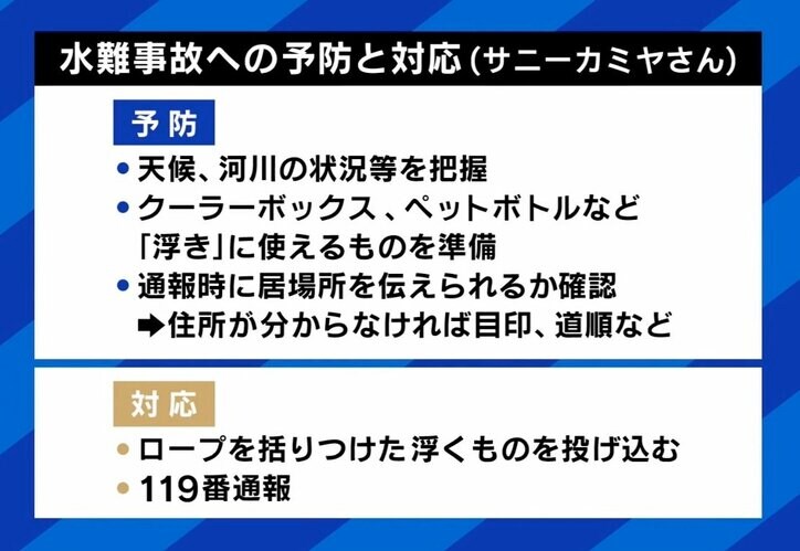 「自分なら助けられる」と思っても…相次ぐ水難事故の“二次被害” 「水に入らないで」元レスキュー隊員の訴え