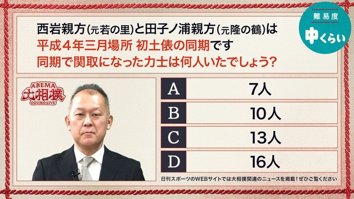 【写真・画像】ABEMA大相撲センター試験 2026年五月場所　6枚目