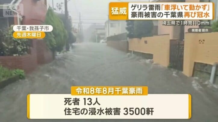 令和8年8月千葉豪雨