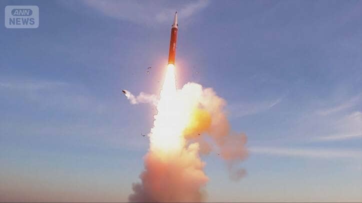 10/3 発射された北朝鮮のミサイル