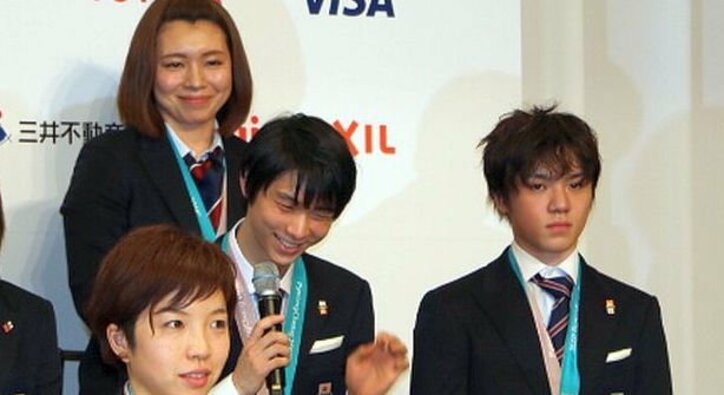 「次の旗手は誰が？」羽生結弦、記者からの質問に苦笑い