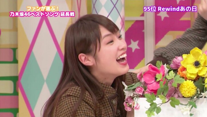 乃木坂46高山一実の天然炸裂！ 「Rewindあの日」の曲名紹介でスタジオが大爆笑