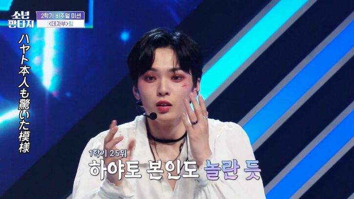 恋愛番組出身の日本人が元HYBE練習生を抜く!実力者揃いのチームの中で大健闘