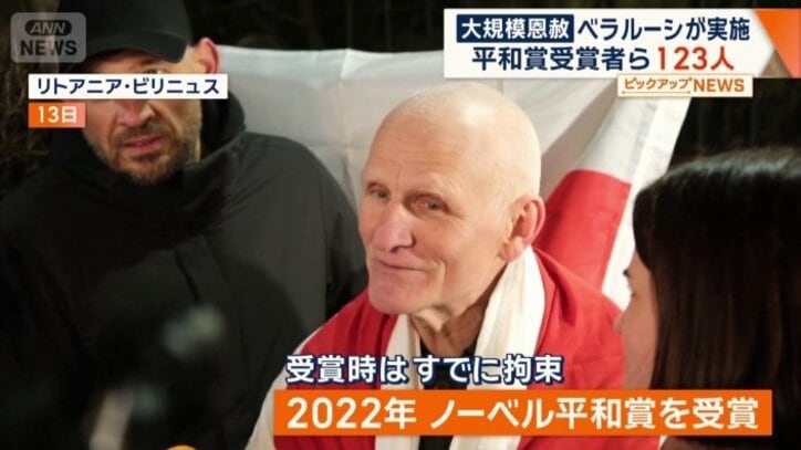 ベラルーシ　人権活動家　アレシ・ビアリアツキ氏