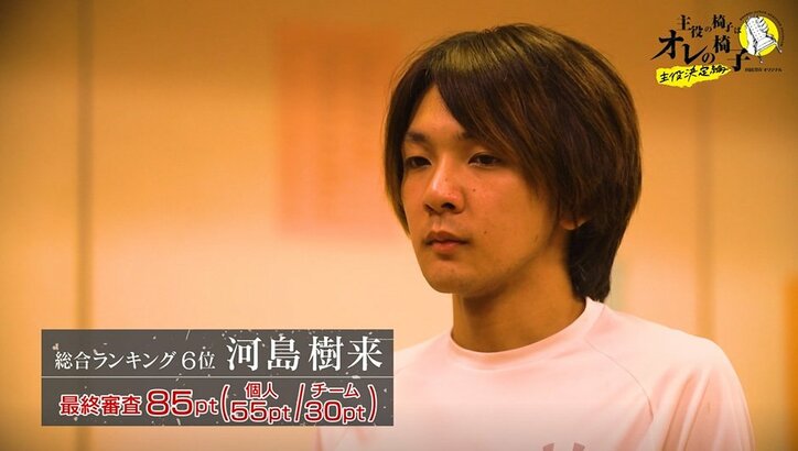 遂に舞台に出演する10人が発表!総合1位は?そして脱落したのは…『主役の椅子はオレの椅子』