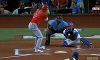 【映像】大谷が見逃し三振に倒れた“神ボール”