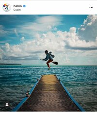 AHN MIKA『バカンスの最後は、、魔女の宅急便に！』