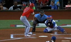 大谷翔平、息をのんで見送るも見逃し三振 「なんだこの神ボール」ファンもお手上げ