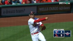 これぞメジャーの10年連続ゴールドグラバー アレナドの逆シングルキャッチ＆ジャンピングスローが神守備