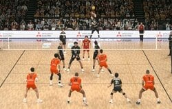 男子バレー、剛腕が意表を突く“ゆる～い”サーブ 普段とのギャップに相手もお手上げノータッチ