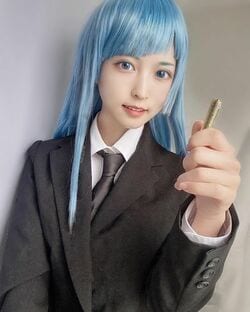 メカ丸も歓喜！？猫田あしゅ「呪術廻戦」三輪霞の“乾電池コスプレ”に「リアル三輪ちゃん」「すごい完成度」の声