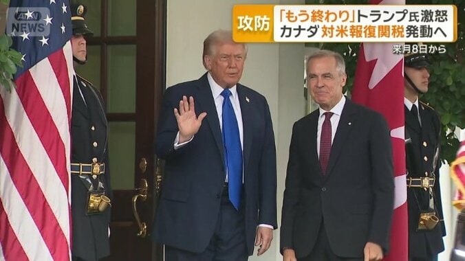 アメリカとカナダの交渉は決裂