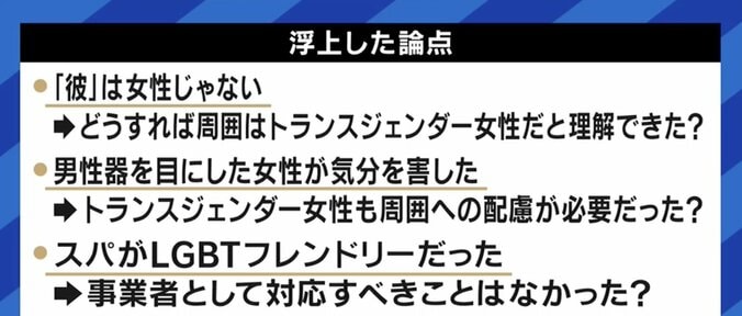 アメリカでトランスジェンダーのスパ利用をめぐる論争…サリー楓氏「日常的に起きる問題として語られることに違和感。あくまでもケーススタディとして議論を」 6枚目