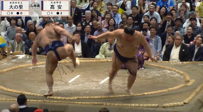 「悪い癖が出てしまった」横綱・大の里に土…“まさかの結末”に館内騒然、大山親方が指摘した勝負の分かれ目 4枚目
