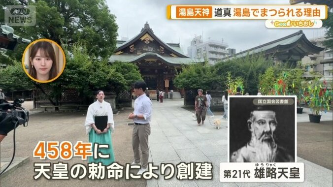 湯島天神の歴史