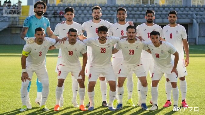 国際親善試合に臨むイラン代表 トルコ/5月29日
