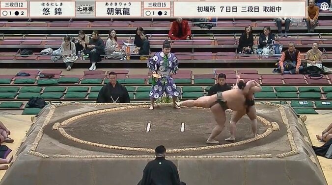 体重94キロ力士が“激レア”な大技