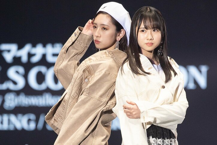 小坂菜緒がキュートな投げキッス! 日向坂46がTGCランウェイに続々登場【画像集】