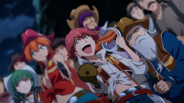 アニメ「バック・アロウ」第3話「巨大な城艦（ふね）は希望になるか」先行カット公開