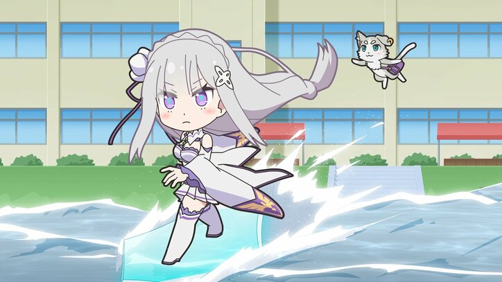 アニメ「異世界かるてっと2」運動場で激しい戦闘を繰り広げるアクアたち…！第12話先行カット＆あらすじ解禁