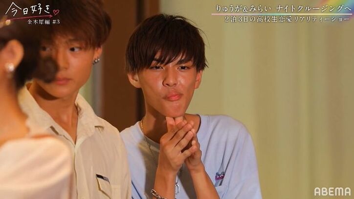 「…クソ可愛い」高1モテ男子・ふうた、高3女子・みらいの髪型を照れながら絶賛…縮まる距離『今日好き』金木犀編第3話