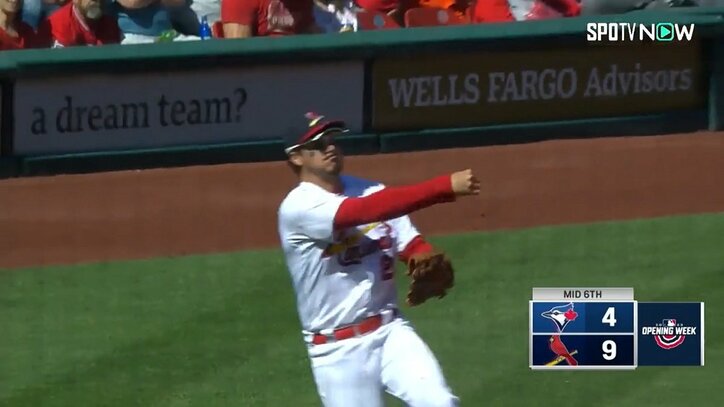 これぞメジャーの10年連続ゴールドグラバー アレナドの逆シングルキャッチ＆ジャンピングスローが神守備