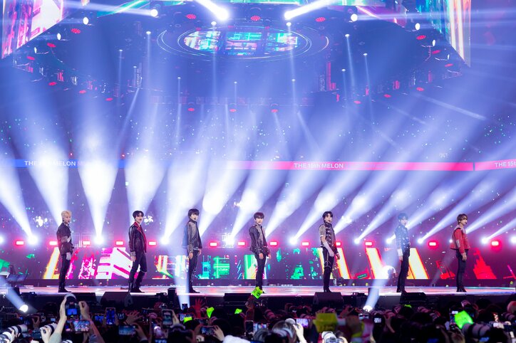 NCT DREAM、『MMA2023』で圧巻の大トリ! 成熟した魅力を色鮮やかに見せる スケール桁違いのパフォーマンスに会場から大歓声