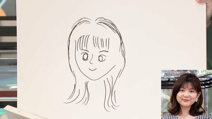 テレ朝・住田アナ、“同期”並木アナの即興似顔絵を披露 後輩に指摘受けたエピソードも